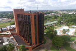 imagen aerea del hotel venetur morichalargo maturin venezuela drone