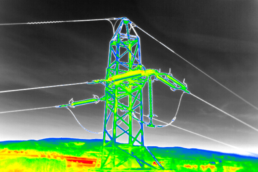 Inspeccion con drone lineas de alta tension