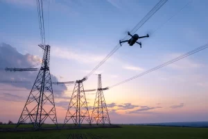 Drone en la industria eléctrica