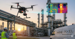 Servicios con drones en venezuela para diagnóstico e inspección de infraestructura industrial y petrolera.